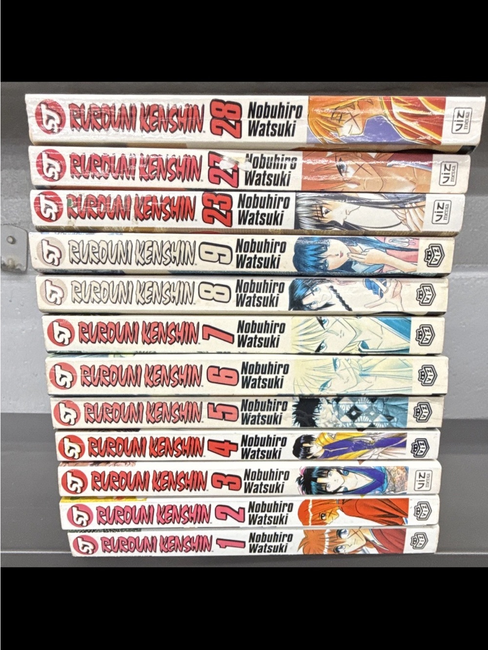 Rurouni Kenshin Volumes 1-9,23,27,28 Manga Books by  Rurouni Kenshin #Manga